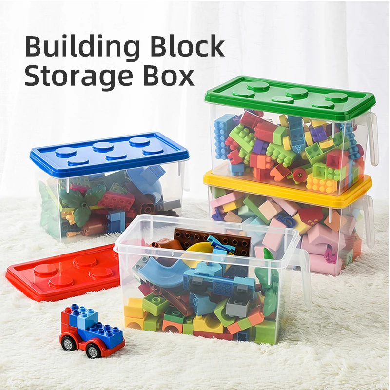 Lego Office Desktop Storage Box Building Blocks Lego Organizer Box Storage Boxes for Kids Toys