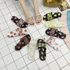 Flat 2021 House Slippers With Fruits Flat Slippers For Women Pantoufle Femme Flat Slippers