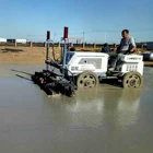 Concrete Punture-proof Tire Ride On Concrete Vibrate Level Screed Concrete Laser Screed Machine