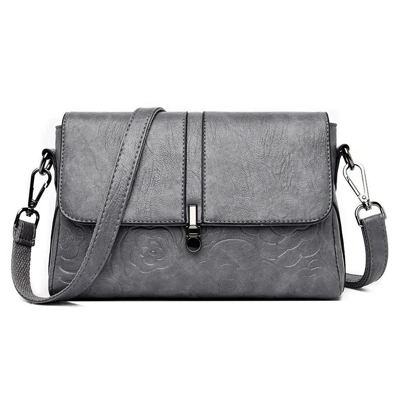 Women Leather Luxury Handbag Brand Fashion Shoulder Crossbody Bag Ladies Designer Classic Purse Handbag