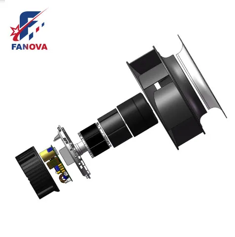 Bldc Radial Ventilation Blower, 133mm-630mm, FFU - detail 8