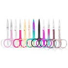 Beauty Scissors Beauty Custom Logo Stainless Steel Professional Beauty Care Tool Eyebrow Scissors Manicure Scissors