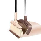 Broom Broom Broom Household Cleaning Windproof Plastic Material Long Extendable Handle Broom And Dustpan Set