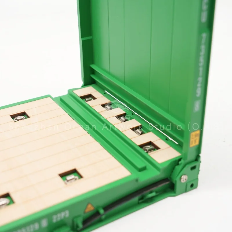 This Flat Rack Container Model of EVER GREEN is crafted from high-quality ABS material. Fully custom made as an industrial model. Realistic details, great for exhibition display, maritime teaching and logistics corporate souvenir gifts.Amber@vesselmodel.com Tel:+86 18038048785