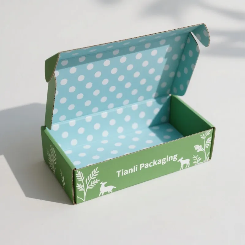 product corrugated gift packaging shoes clothes box recyclable custom folding cardboard mailer shipping boxes for ecommerce business-3