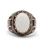 Men Ring Ready To Ship Trendy 925 Sterling Silver Vintage Jewelry Men Ring