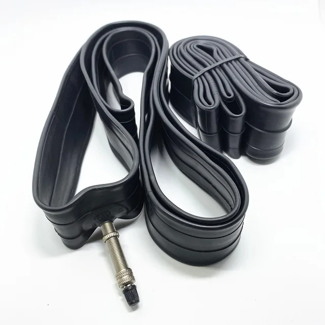 Wholesale Bicycle Inner Tube 700cx18-25c 700cx25-32c 700cx35-45c 700cx 50c  28 Inch Butyl Rubber DV AV FV VALVE