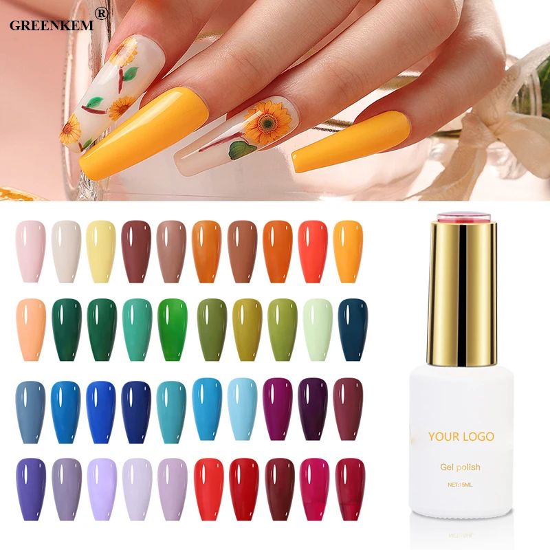 2022 Private Label 48 Color 15ml Wholesale Nail Supplies Manicure Tools  Soak Off Nail Polish Gel - Buy Gel Nail Polish,Nail Gel Polish,Nail Polish  Product on 