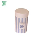 Custom Wholesale Recycled Cosmetic Cardboard Tube Round Cylinder Paper Packaging With Pvc Clear Window