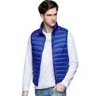 Men Mens Vest Fashion Winter Male Puffer Waistcoat For Man Men Cotton Mens Vest Jacket
