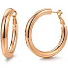 Hoop Earrings Gold Earrings Hoop Earrings Hoop Thick Hoop Earrings Howllow 14K Gold Plated
