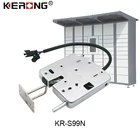 Lock Door Locker Door Locks KERONG Electronic Magnet Container Smart Lock Latch Automatic Cabinet Locker Door Lock