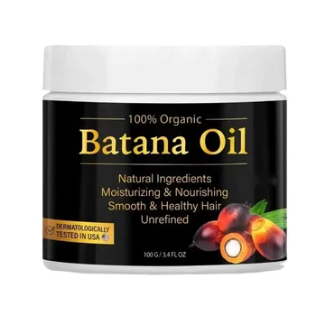 natural batana oil anti hair loss strengthen nourishing healthy hair batana hair oil Organic batana oil