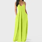Neck Dresses AHOME Summer Woman Casual V Neck Party Luxuryes Long Dresses Ladies New Arrivals 2021