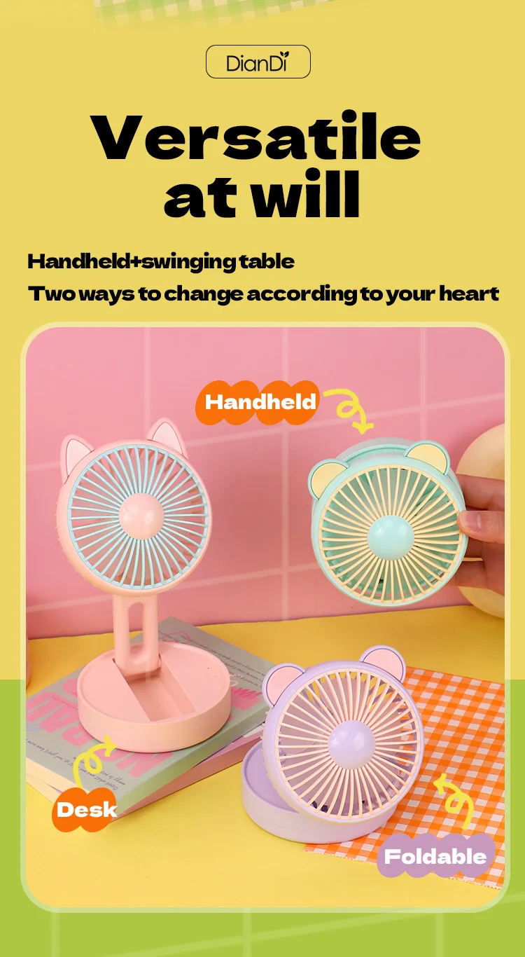 Table Fan, G6615A, Portable, USB - detail 14