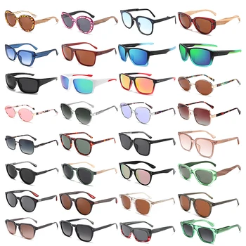 Factory Direct Sales of High Quality Fashion  Plastic Sunglasses Custom logo Polarized Uv400 Sunglasses Unisex