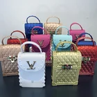 Purse 2021 New Arrivals Women's Matte Shoulder Handbags Luxury Chain Bags Colorful PVC Jelly Purse