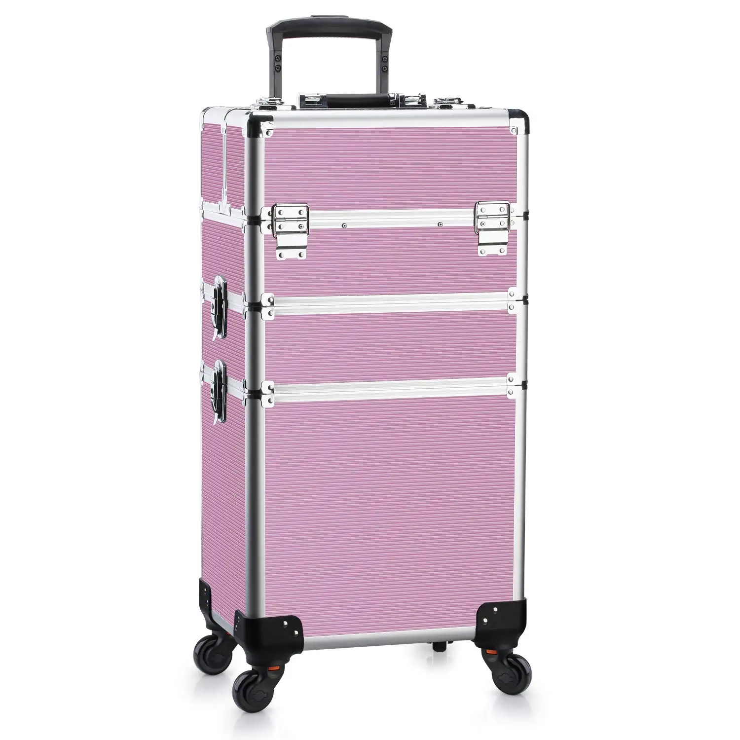 Estuche De Maquillaje Profesional 3 En 1 Con Ruedas De Aluminio,Carro De  Almacenamiento De Belleza Con Bandejas Plegables Y Grandes - Buy Belleza  Caso Trolley,Caja De Maquillaje Profesional,De Maquillaje Product on  Alibaba.com