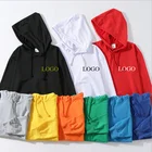 Cotton Hoodies 2021 New Design Oversized Sweatshirt Crewneck 100% Cotton Custom Hoodies