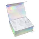 Box Paper Gift Box Surprise Personalised Luxury Custom Cardboard Magnetic Holographic Paper Packaging Gift Box