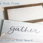 Welcome Christmas Hot Sale Wooden Craft Panel Letters Interchangeable Welcome Sign Unfinished Sign