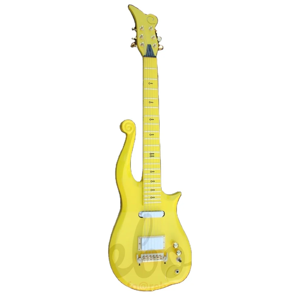 prince yellow guitar