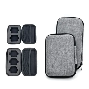 Customized EVA microphone carrying case Bluetooth microphone storage bag  wireless earphone protection box