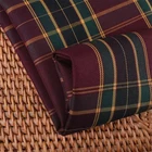 Check Fabric Hot Selling Woven Pinpoint 300gsm 100%Polyester Anti Wrinkle Yarn Dyed Check Fabric