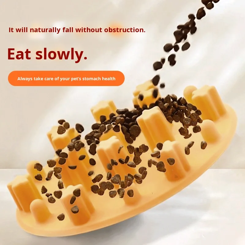 Star Automatic Feeder for Pets Slow Food Dispenser and Anti-Choking Device Dedicated Slow Food Separation Bowl for Dogs & Cats factory