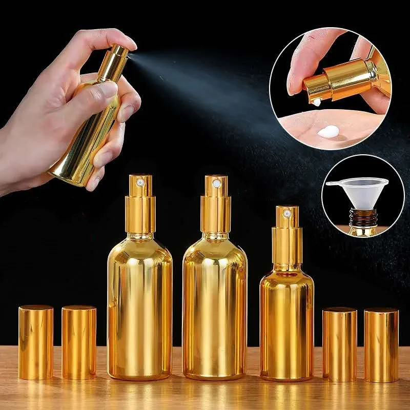 Advance Technology Different Sizes Hair Oil Glass Bottle