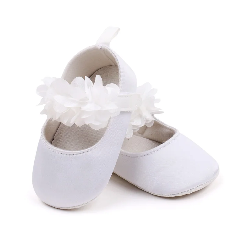 product new arrival spring summer soft soled non slip floral walking shoes for baby girls-9
