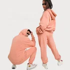 Sweatshirt Hoodie OEM High Quality Oversize Plain Sweatshirt Wholesale Custom Embroidery Unisex Polyester Hoodie