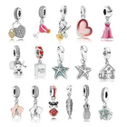 Silver Pendant Silver Wholesale 100% 925 Silver Bracelet Pendant With Pandora's Luxury Jewelry Pendant