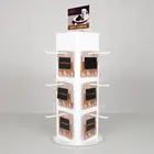Keychain Display Keychain Display OEM Acrylic Rotating Keychain Display Stand Counter Keychain Holder Display Rack