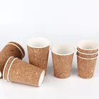 Plastic Cork Cork Eco-Friendly Plastic PP/Paper Tea Cup Cork Coffee Mug With Lid