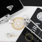 Gems Rough Stones Wuzhou DF GH Gems 2 Carat Gold Moissanite Ring Accessory Heart Moissanite Rough Stones