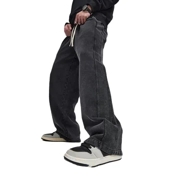 Wholesale OEM Fashion Trackpants Blank Sweatpants Custom Jogging Pants Printing Plain Fleece Sweat Jogger Men