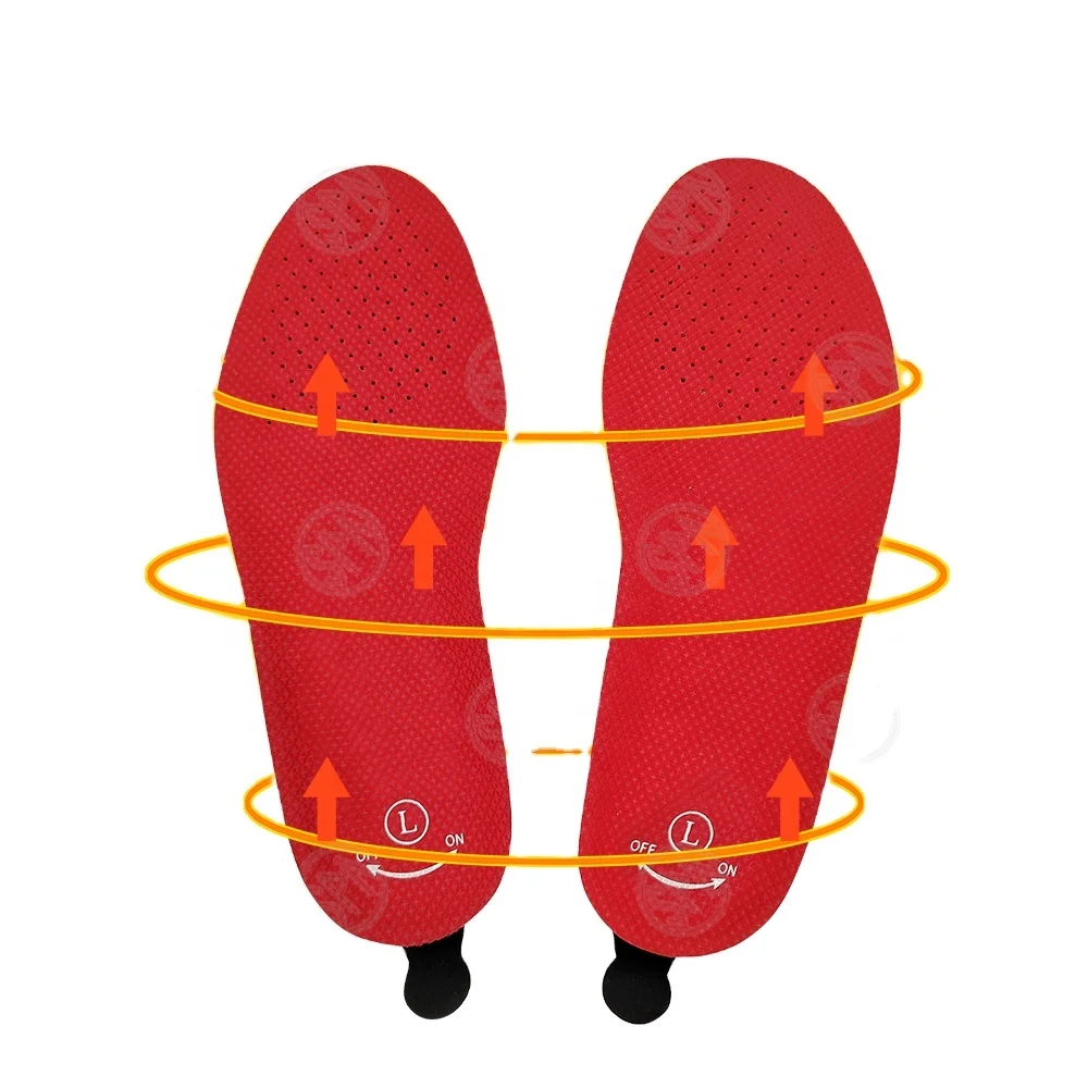 usb rechargeable heated insoles