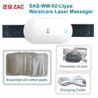 Competitive Price Portable Recharge Vibrating Compress Waist Guard Massager Belt Bellycare Laser Massager For Athlete