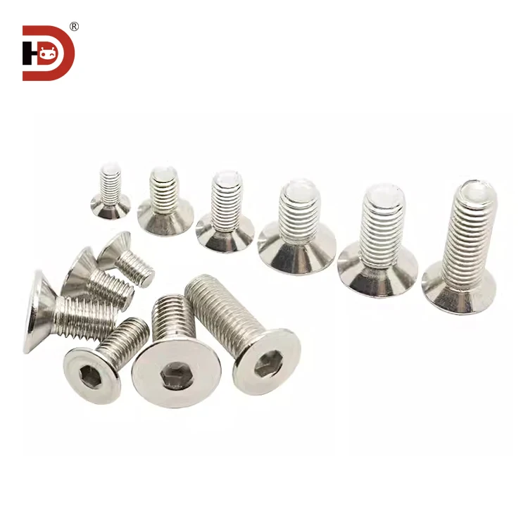 Stainless Steel Screw Cross Countersunk Head Machine Screw Fastening Accessories Machine Tooth Screw Flat Head Bolt M4/M5/M6/M8 manufacture