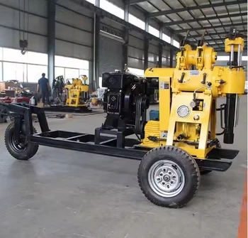 180m Deep XY-1A Drilling rig for engineering investigation and domestic irrigation water well
