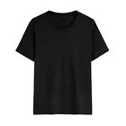 Blank Men T-shirt Manufacturer Wholesale 100% Cotton Blank T Shirt Custom Logo Printing Tshirt