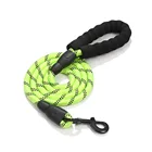 Pet New Large Mountain Climbing Running Tracking Reflective Soft Handle Nylon Rope Pet Dog Leash