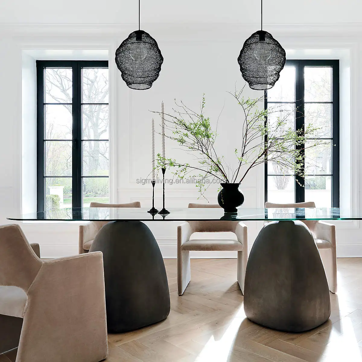 dining chair dining room furniture upholstered grey dining armchair