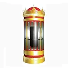 Family Used Panoramic Glass Family Circular Elevator Is Used In Popular Hot Selling Villas