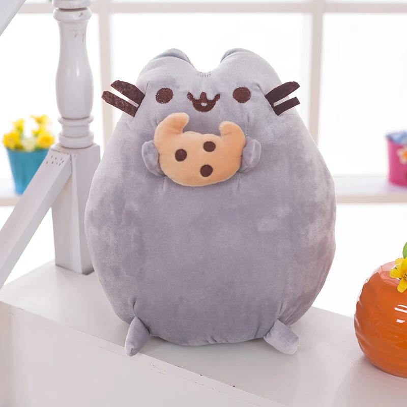cookie cat plush toy