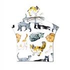 Bath Hooded Towel Hot Sale Kids Bath And Beach Soft Cotton Terry Hooded Towel Poncho Wrap