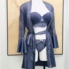 Sexy Cheap Plus Size 2021 Designer Pajamas 2 Piece Lady Satin Sexy Pajamas Silk Pajamas Sets