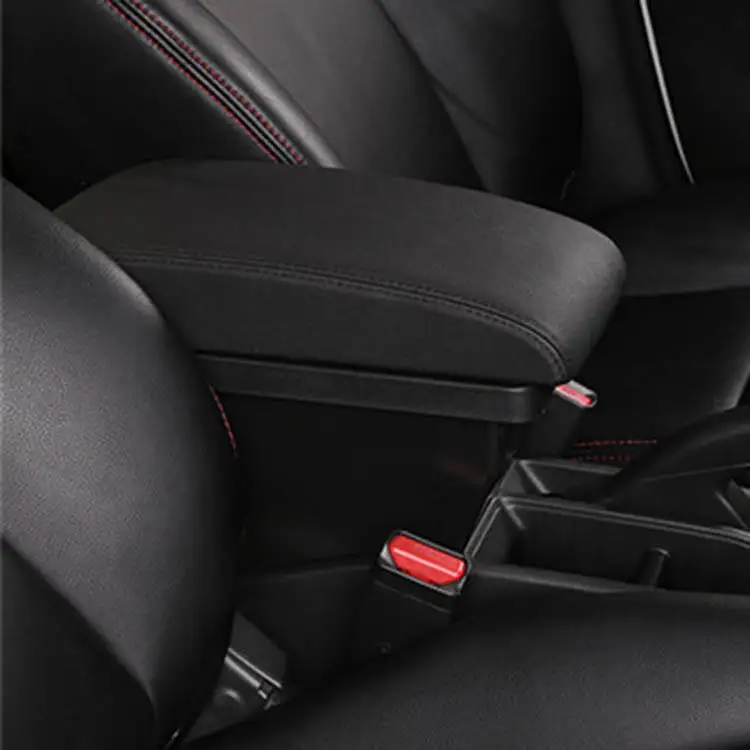 tiypeor hot sale multifunctional universal car armrest storage box with cup holder for front elbow support-2