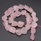 Wholesale Irregular Raw Stone Beads Natural Rough Nugget Crystal Amethyst Lapis Amazonite Quartz Beads